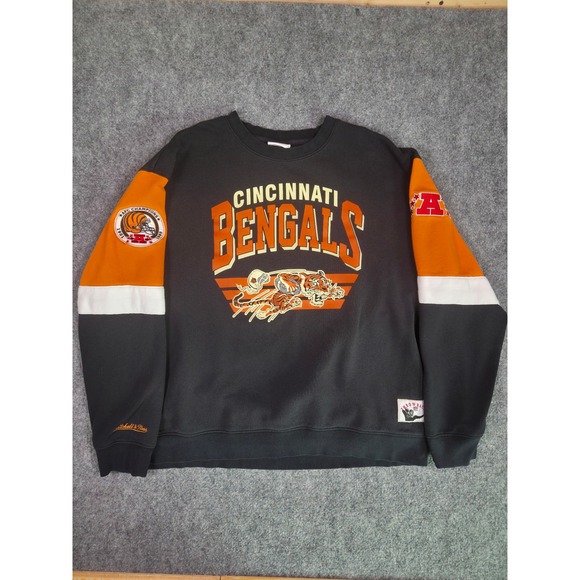 Mitchell & Ness Other - Cincinnati Bengals Sweatshirt Mens XXL Mitchell & Ness Welcome to the Jungle
